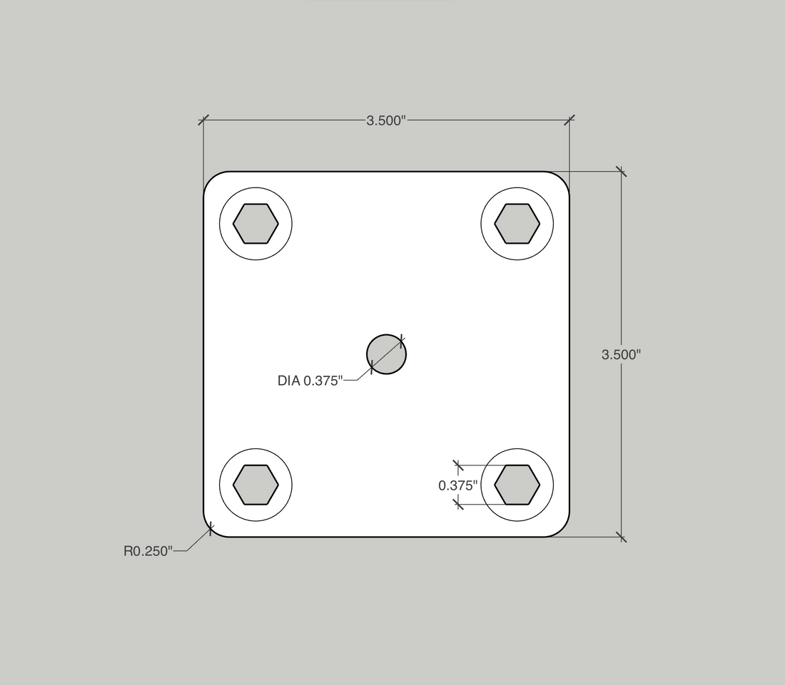 3.5" Levaplate®